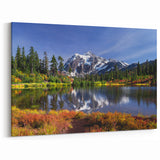 Washington Nature Art - Scenic Mount Rainier Landscape Print