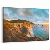Panoramic Big Sur Coastline with Bixby Bridge – Scenic California Art