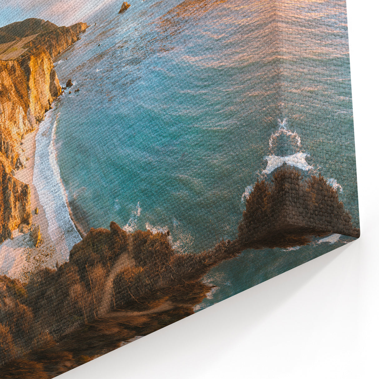Panoramic Big Sur Coastline with Bixby Bridge – Scenic California Art
