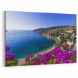 French Riviera Art - Scenic Cote d'Azur Mediterranean Coastline Wall Decor