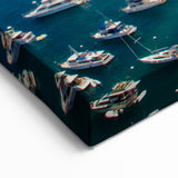 Harbor View Coastal Landscape Print -Catalina Island Canvas Art