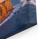 Lighthouse Coastal Sunset Print – Catalina Island Canvas Art