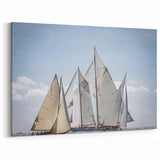 French Riviera Art - Vintage Sailing on the Mediterranean Sea