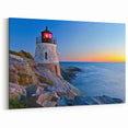 Marco Island Canvas Prints - Vibrant Blue Coastal Sunset Photography Art