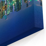 Stunning Miami Skyline Art – Vibrant Cityscape Canvas for Home Decor