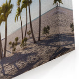 Palm Beach Canvas Art - Florida Tropical Coastal Photography for Wall Decor