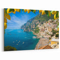 Amalfi Coast Photography - Italy Coastal Art with Positano Lemon View