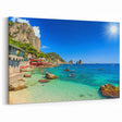 Capri Coastal Art - Italian Landscape Decor for Mediterranean Elegance