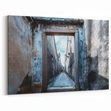 Architectural Masonry Wall Art - Worn Passageway Design on Canvas & Prints
