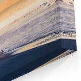 California Coastal Art - Surfer at Sunrise Scenic Print of Coronado