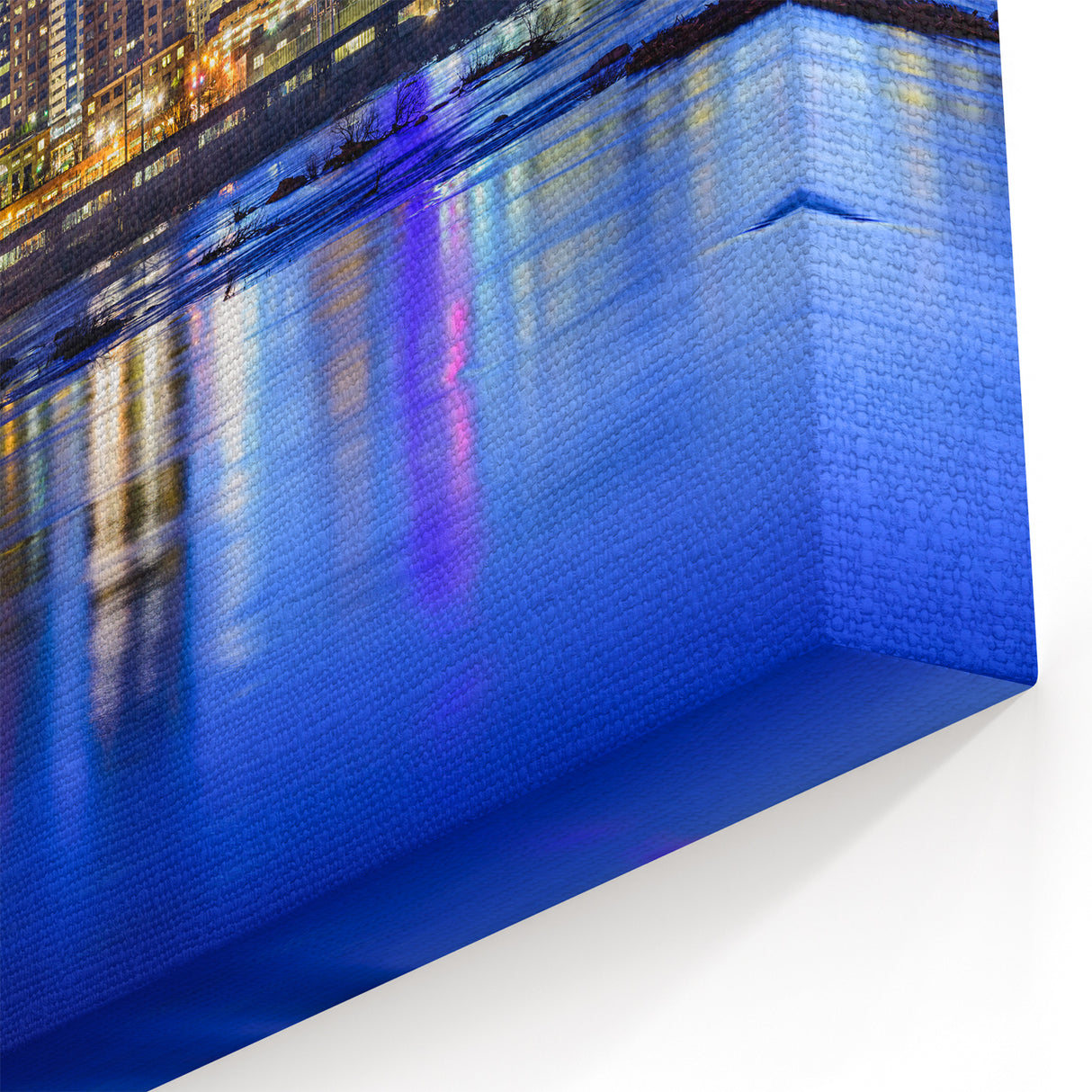 Virginia Landscape Art - Richmond Skyline Blue Hour Scenic Photography Print