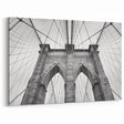 Architectural Abstract Wall Art - Geometric Modern Black and White Design