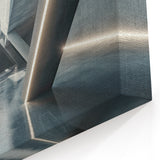 Geometric Concrete Architecture Art - Illuminated Abstract Print