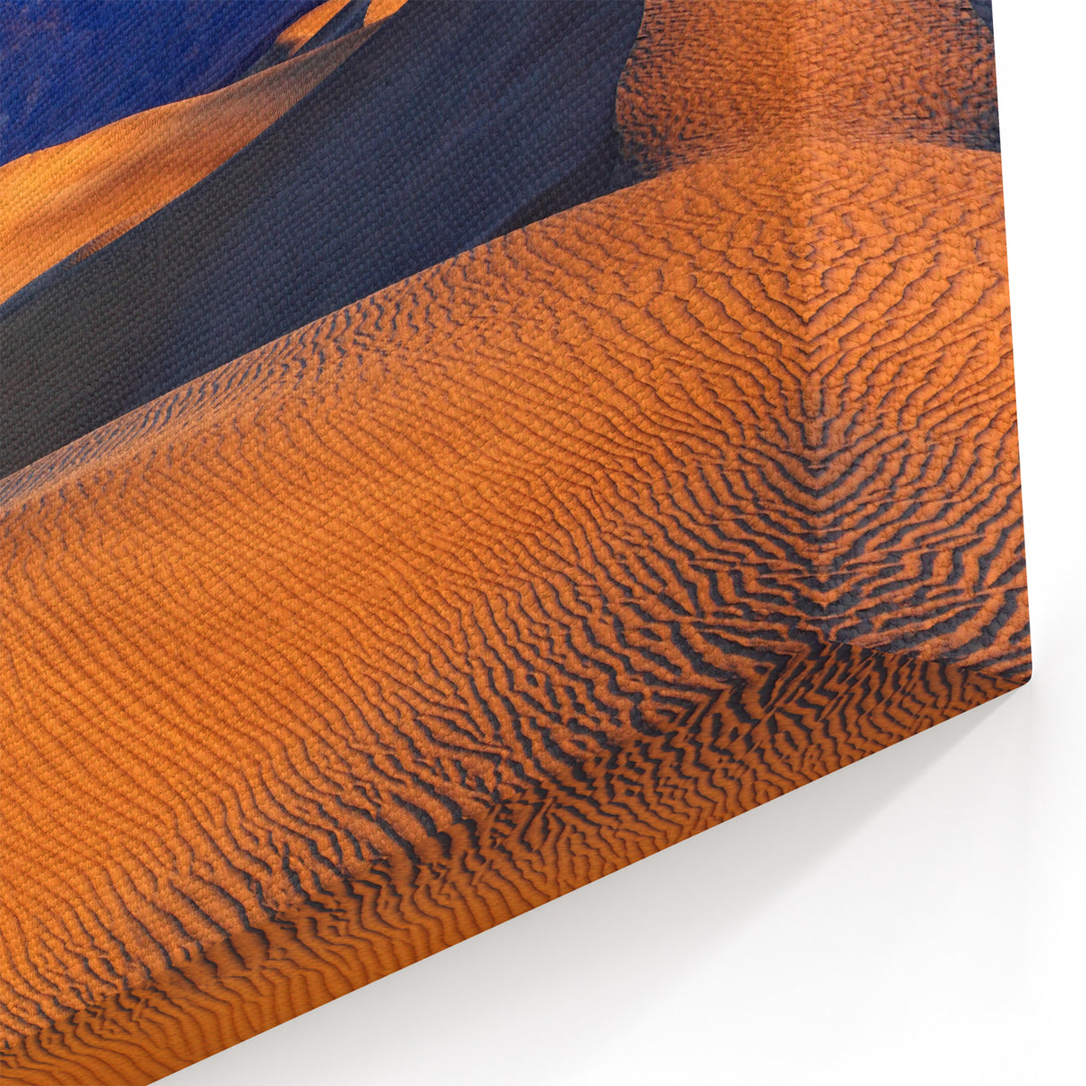 Golden Dunes at Dusk - Mesmerizing Death Valley Landscape Canvas Art