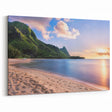 Kauai Nature Art – Tropical Sunset Beach Canvas & Framed Kauai Print