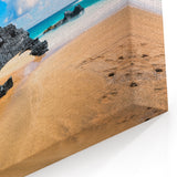 Kauai Canvas Prints – Majestic Rocky Beach & Framed Island Photography
