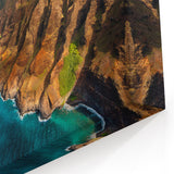 Na Pali Coast Art – Breathtaking Kauai Scenic Photography Canvas
