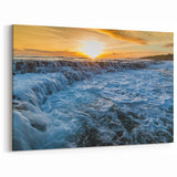 Kauai Acrylic Prints – Flowing Ocean Waves & Sunset Seascape