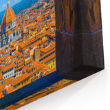 Florence Wall Art - Tuscany Landscape Art Through Stone Arch