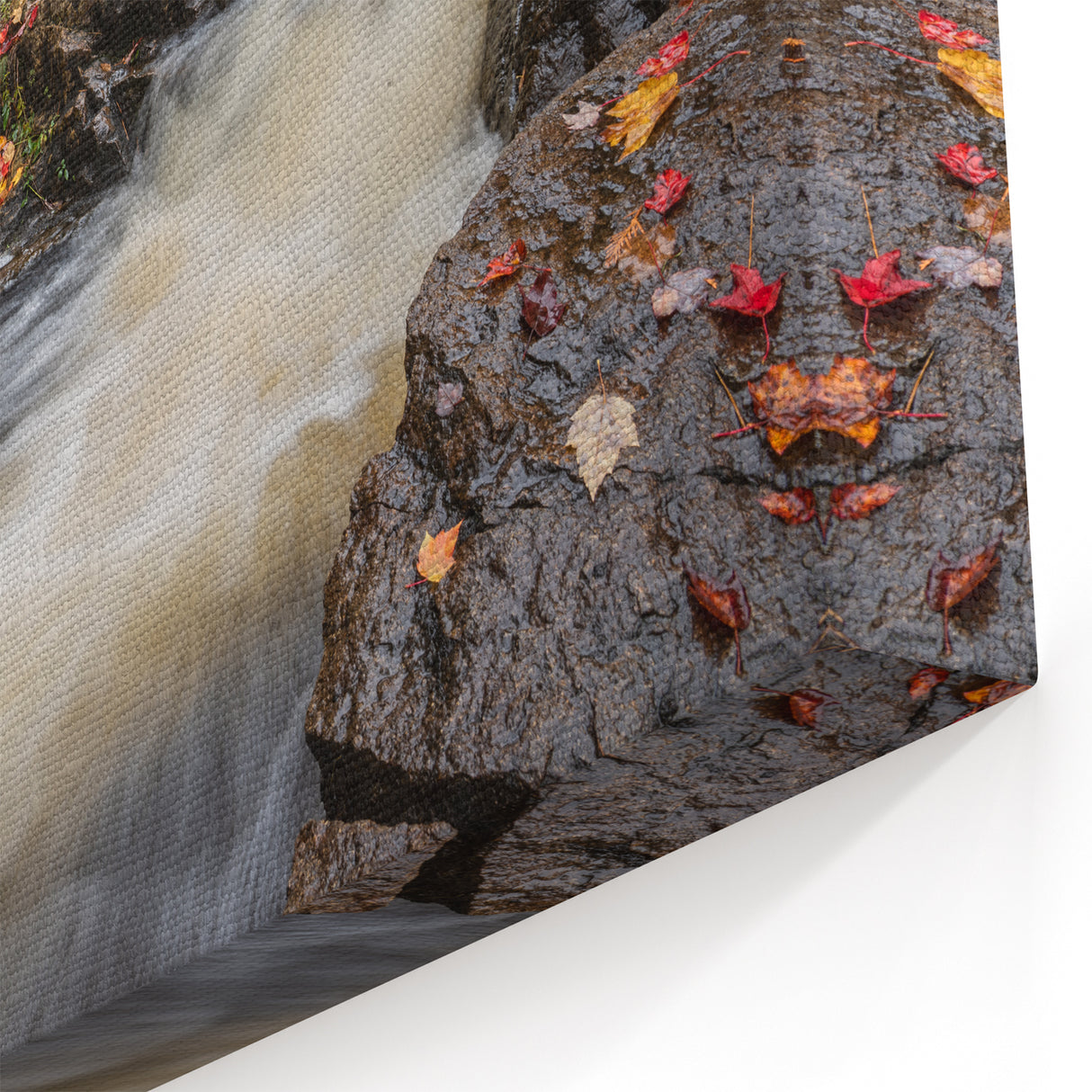Acadia National Park Posters - Maine Waterfall Photography Wall Art Print