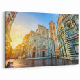 Florence Wall Art - Duomo at Sunrise Tuscany Italian Cityscape Painting