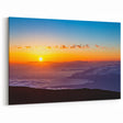 Maui Sunset Prints – Stunning Hawaiian Island View Above the Clouds