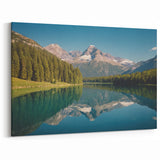 National Park Art Prints – Glacier National Park Scenic Reflection Print