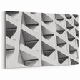 Contemporary Architecture Canvas - Geometric Building Art