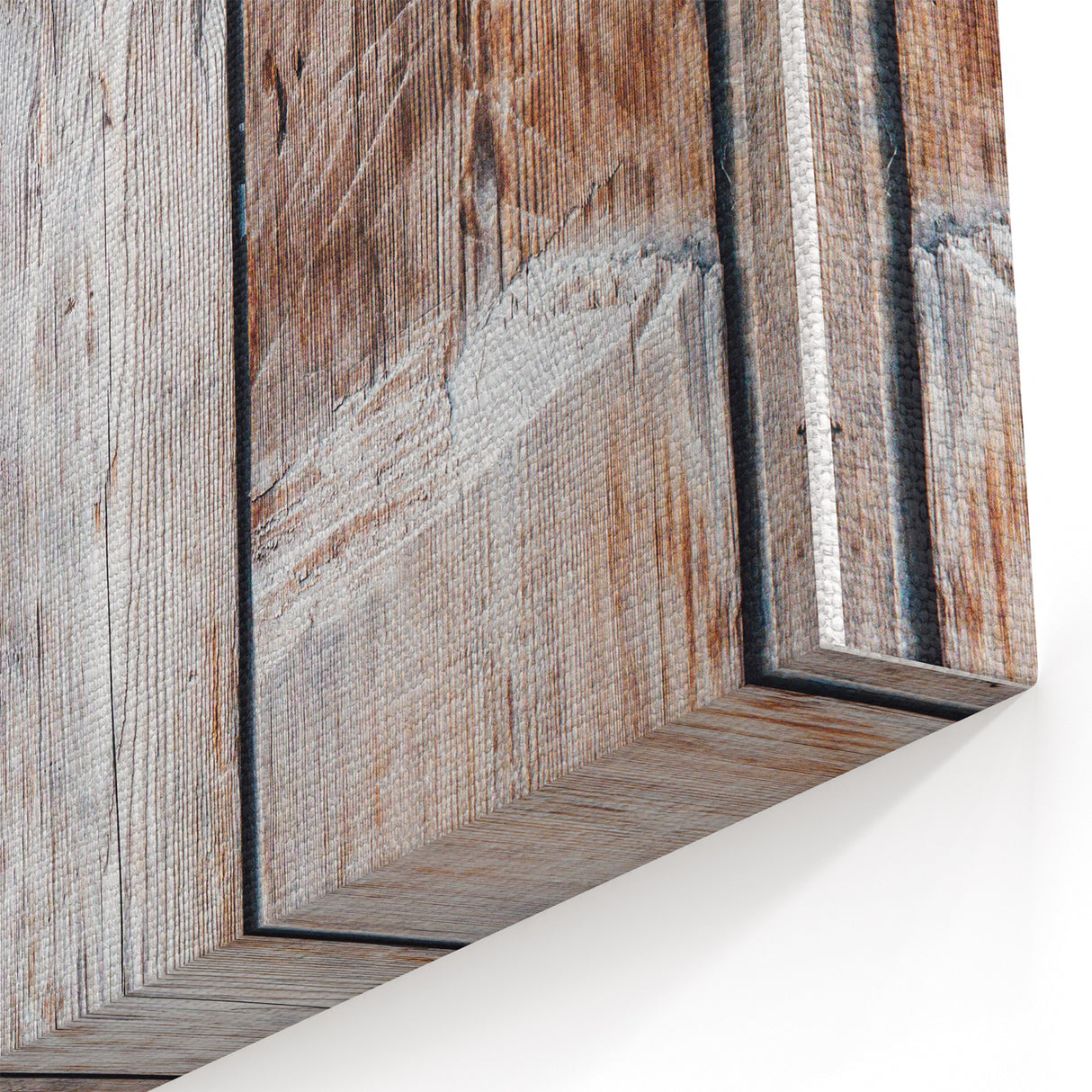 Timeworn Textures - Rustic Wood Detail Art