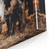 Pastoral Harmony - Intimate Cattle Scene Art