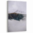 Rustic Mountain Landscape Art, Farmhouse Wall Decor Print