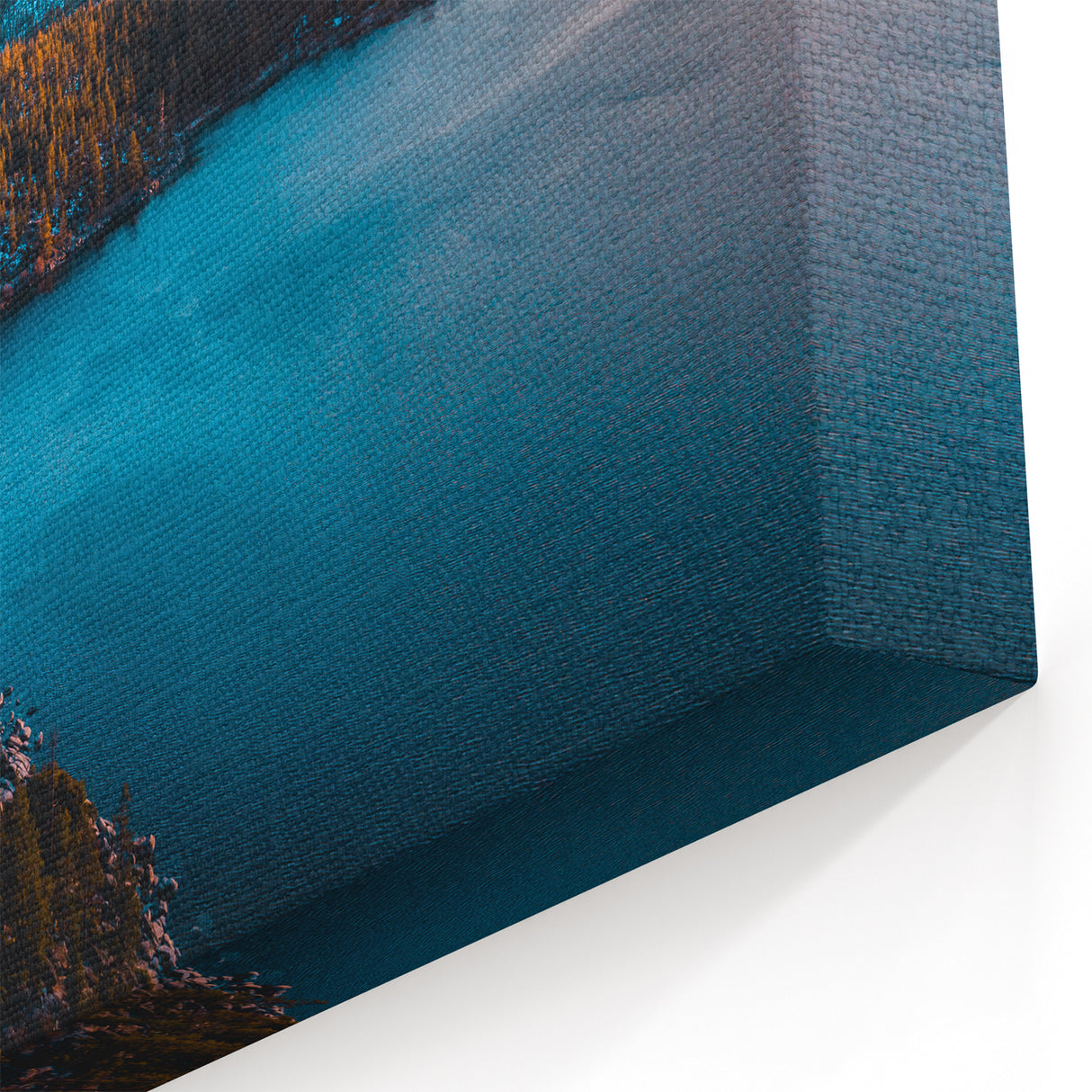 Aerial Landscape Canvas Prints - Scenic Tahoe Road Art