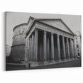 Ancient Rome Art - Pantheon Roman Architecture Canvas Print