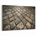 Ancient Rome Art - Cobblestone Streets of Rome Canvas Print