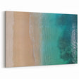 Oahu Coastal Art – Aerial Beach and Ocean Print for Tropical Decor