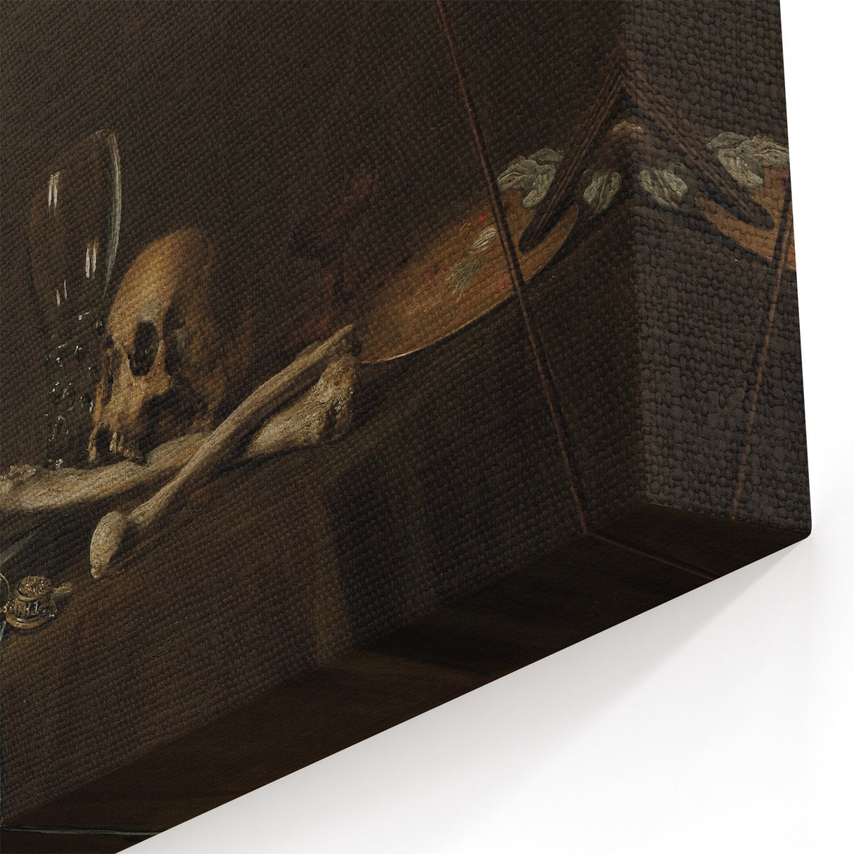 Classical Statue and Skull – Dark Academia Wall Art, Vintage Academic Prints