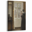 Woman with Child by Window – Dark Academia Wall Art, Vintage Gothic Prints