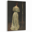 Woman in Elegant Gown – Dark Academia Wall Art, Moody Aesthetic Decor