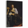 Woman with Sword – Dark Academia Wall Art, Gothic Historical Portrait