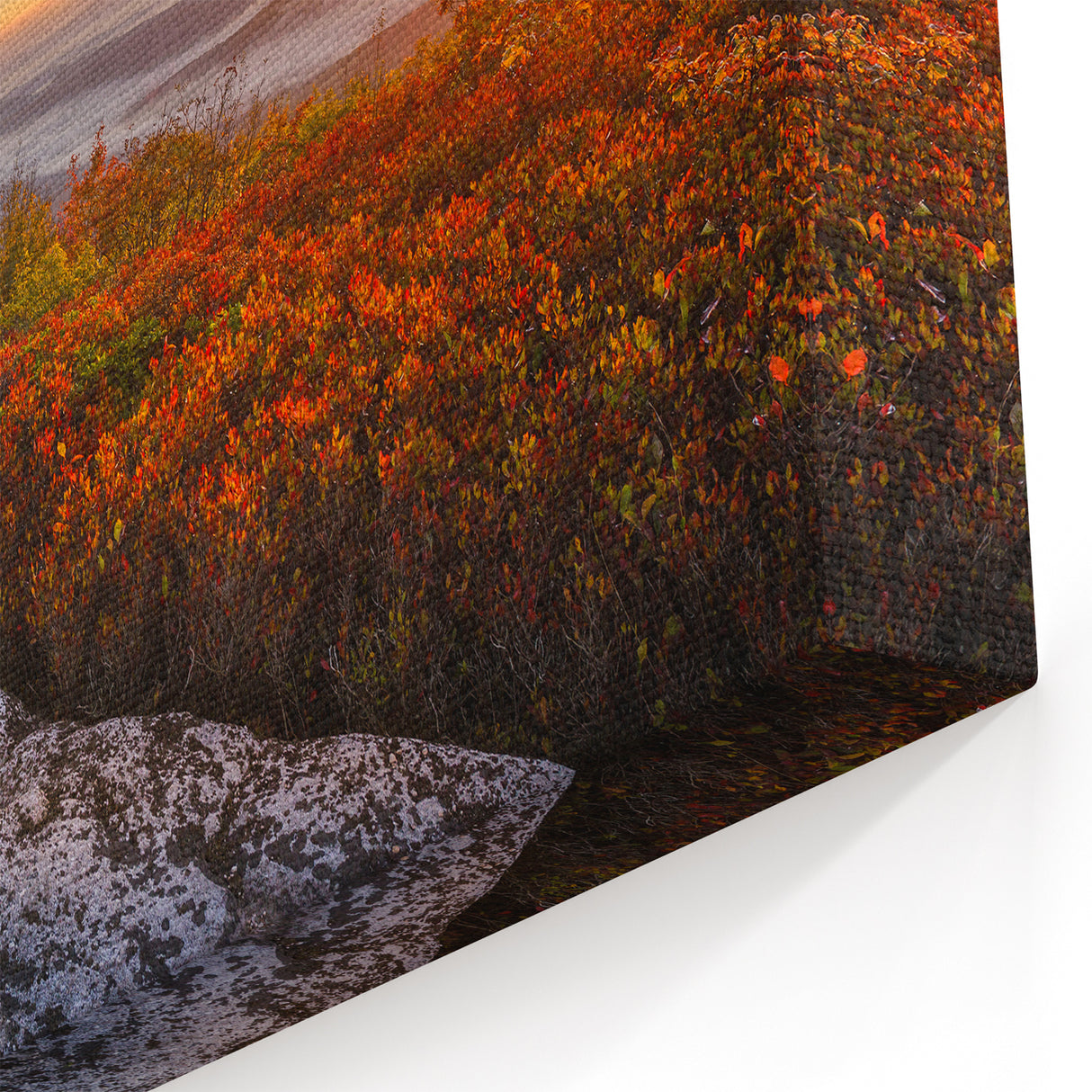 Custom West Virginia Photography - Vibrant Sunrise Canvas Prints