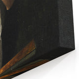 Close-Up of Hands with Book and Lace – Dark Academia Wall Art, Gothic Elegance