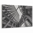 Chicago Architecture Wall Art - Vintage Black and White Cityscape