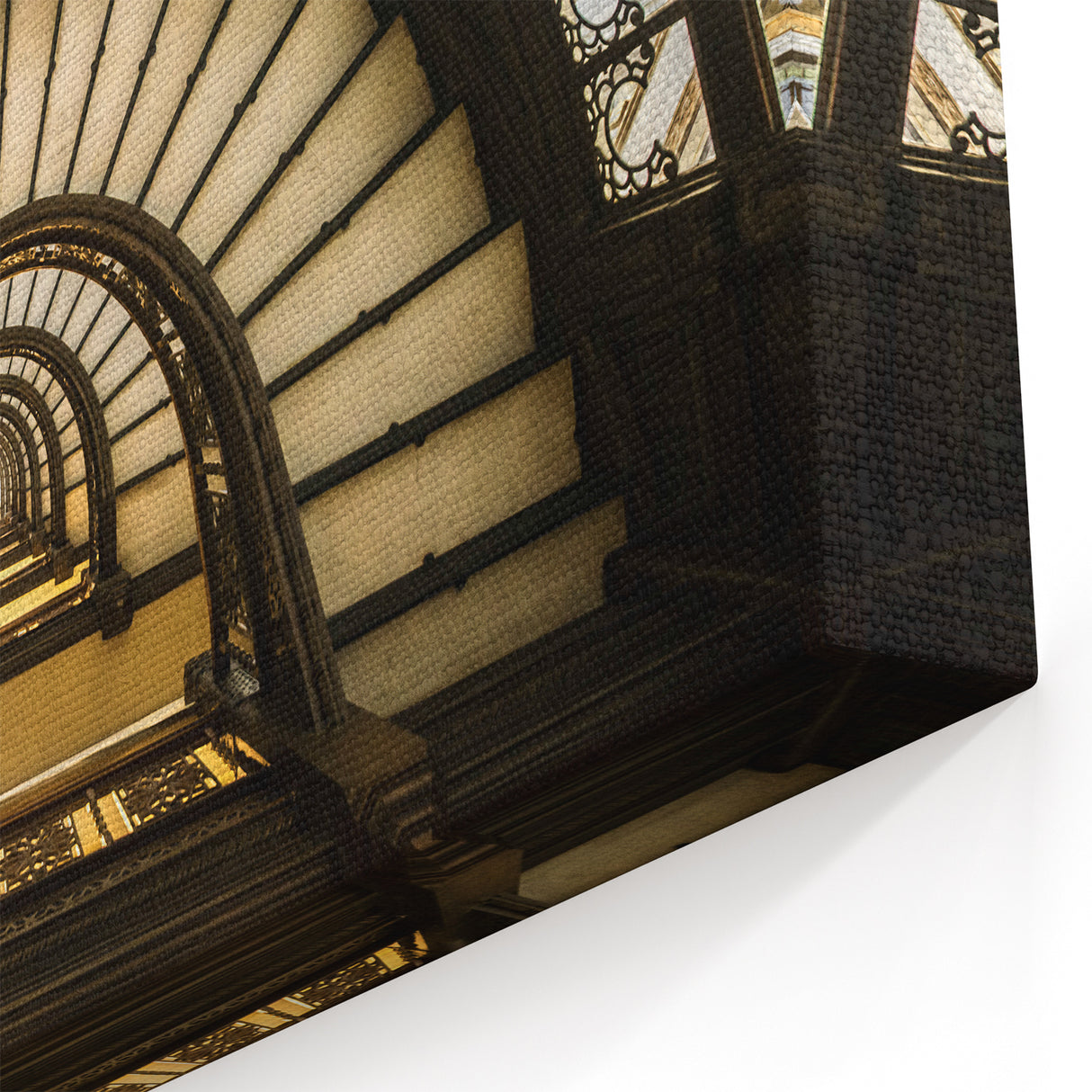 Chicago Landmarks Artwork - Historic Spiral Staircase Architectural Print