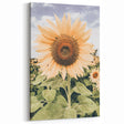 Rustic Farmhouse Decor - Sunflower Wall Art for Country Style Homes
