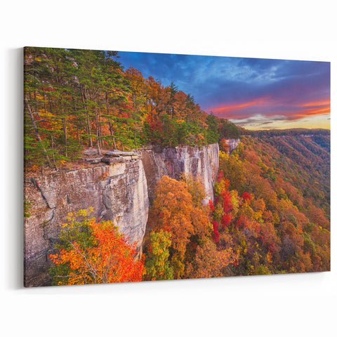 Stunning West Virginia Scenic Canvas Prints – Autumn Landscape Wall Art