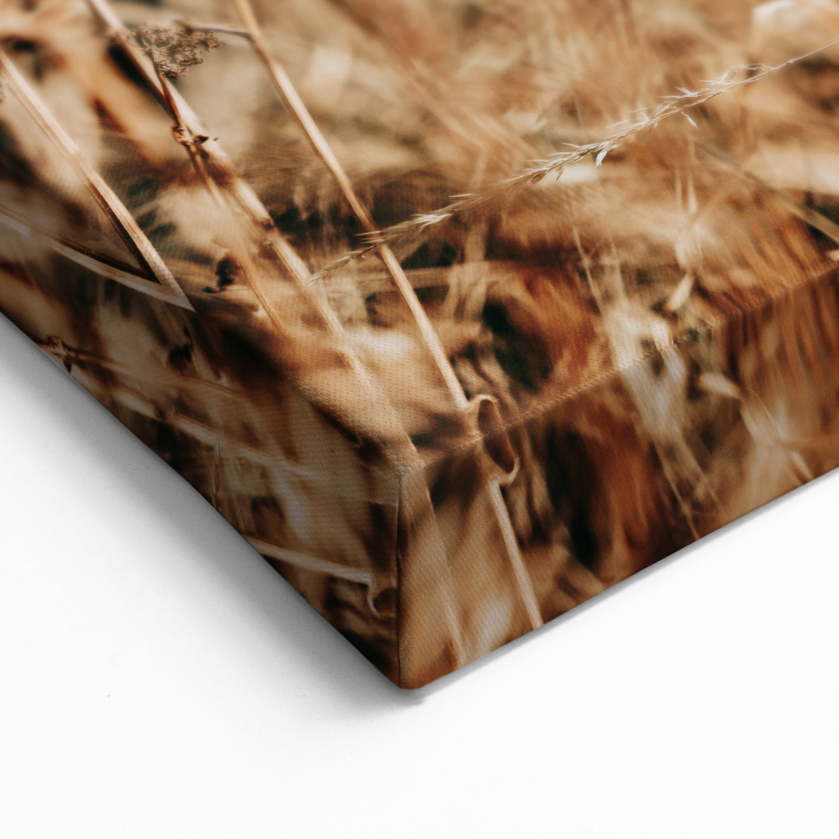 Farmhouse Wall Art Dry Field Print | Rustic Country Harvest Style Decor