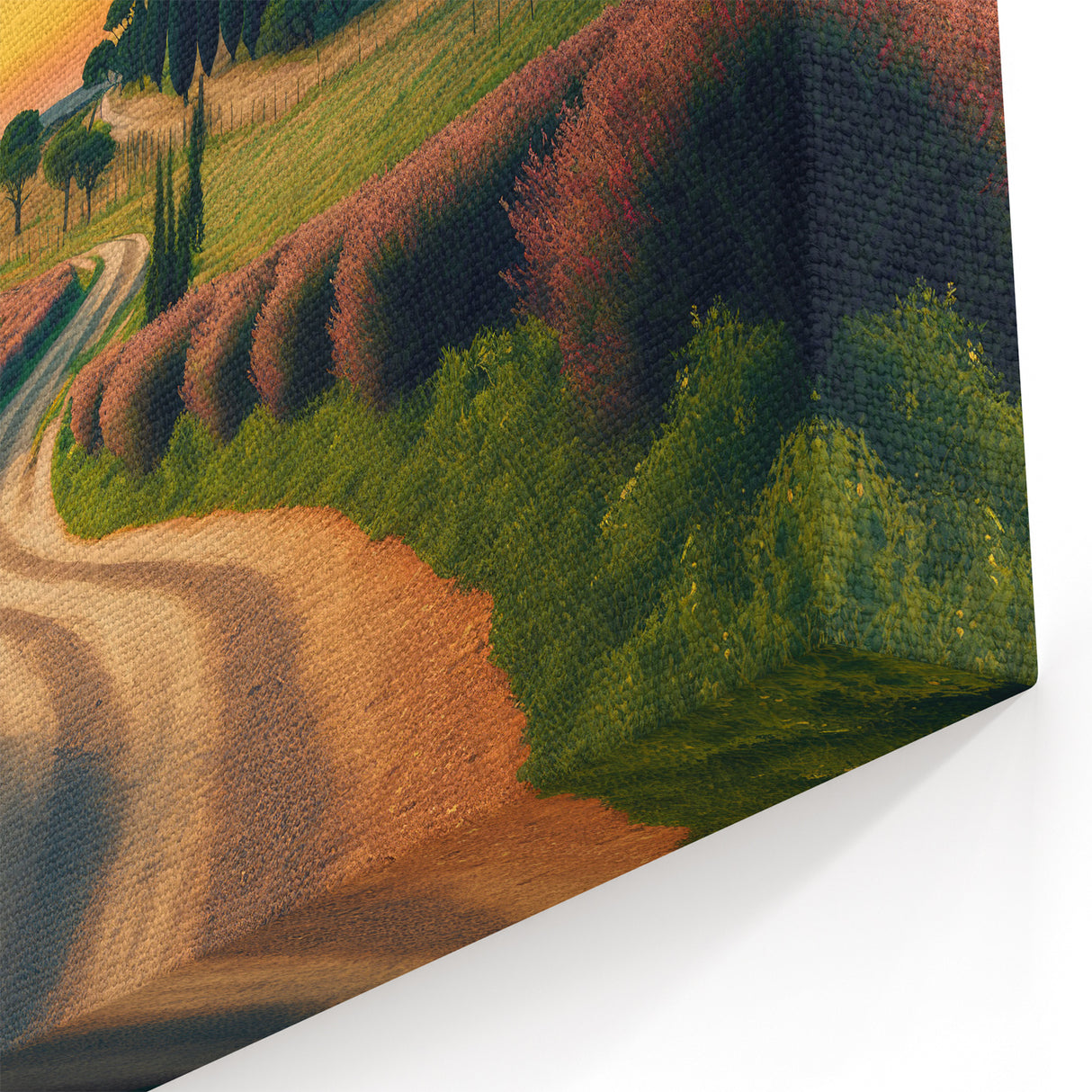 Tuscany Wall Art - Scenic Tuscan Landscape Print for Home Decor