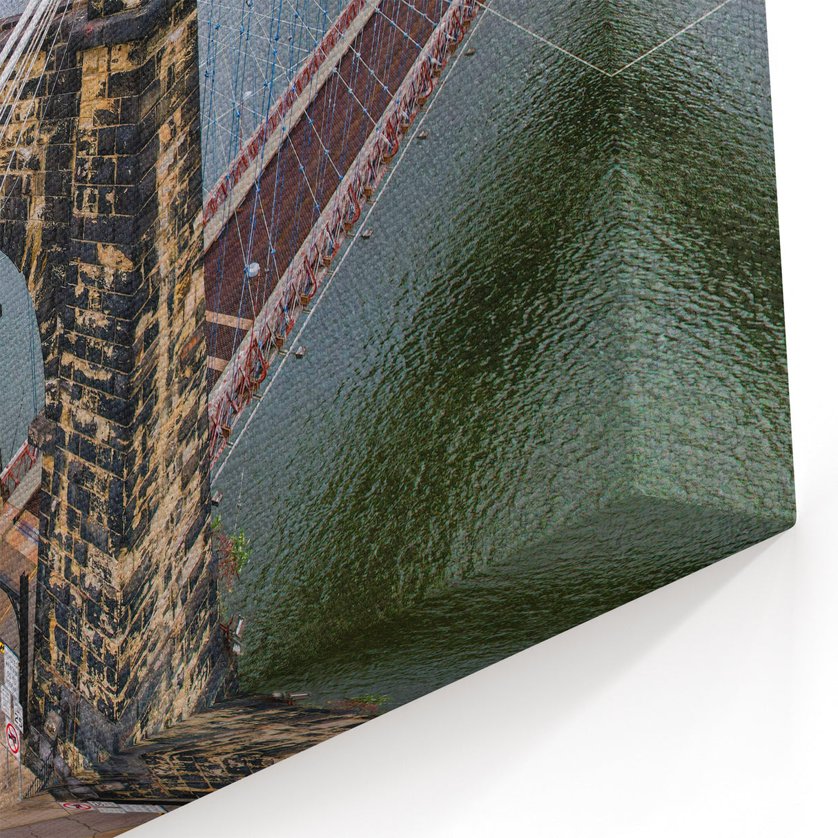 West Virginia Bridge Canvas Prints – Historic Suspension Bridge Wall Art