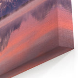 Grand Teton Scenic Print – Sunset Reflection on Majestic Mountains