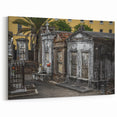 French Quarter Art – Historic New Orleans Cemetery Wall Print
